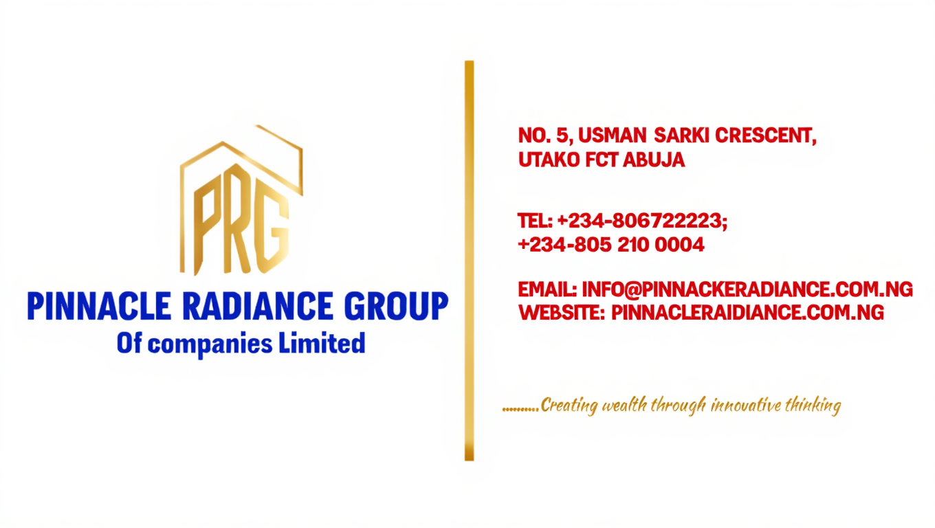 Pinnacle Radiance Group Business Card