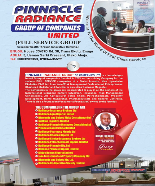 Pinnacle Radiance Group of Companies - Full Service Group